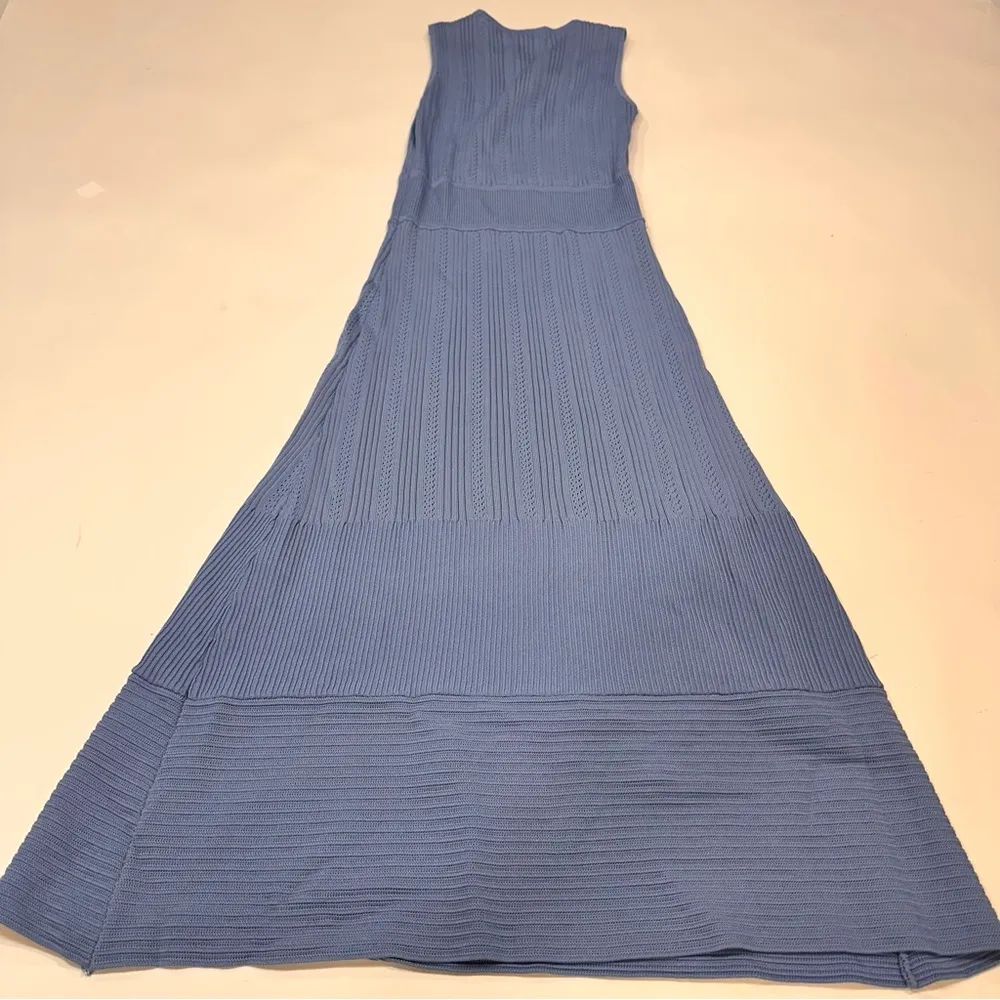 Jason Wu Blue Knit Dress Size Extra Small - Image 4