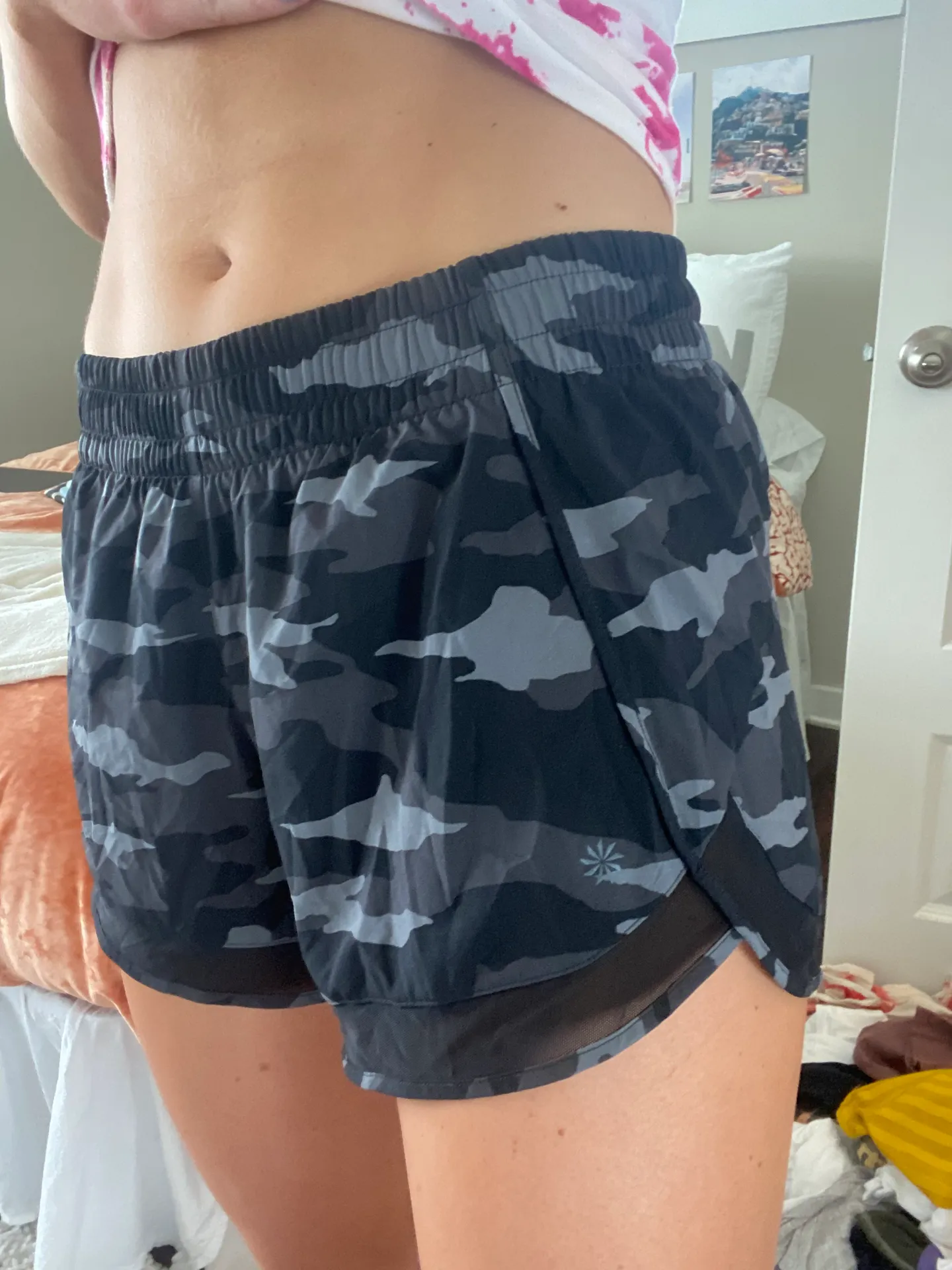 Black Camo Shorts - Image 4