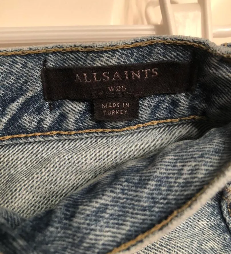 ALLSAINTS Denim Shorts - Image 3