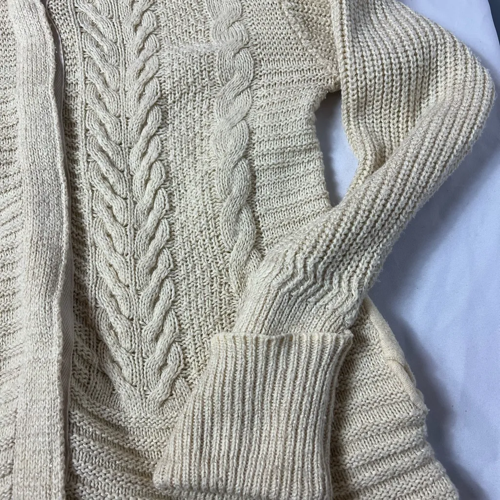 Simply Vera Vera Wang Ivory Turtleneck Sweater - Image 4