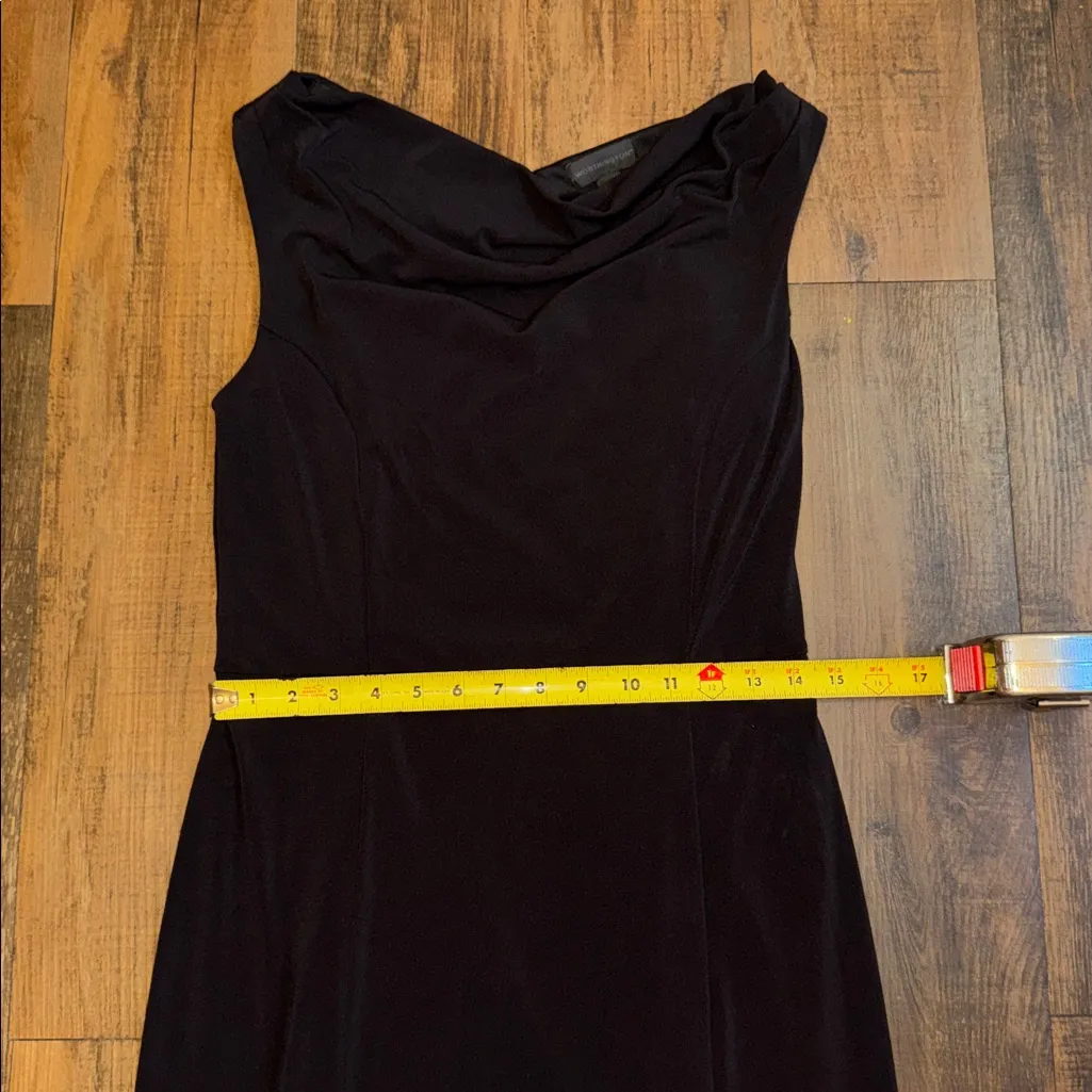 Worthington Black Midi Dress - Image 7