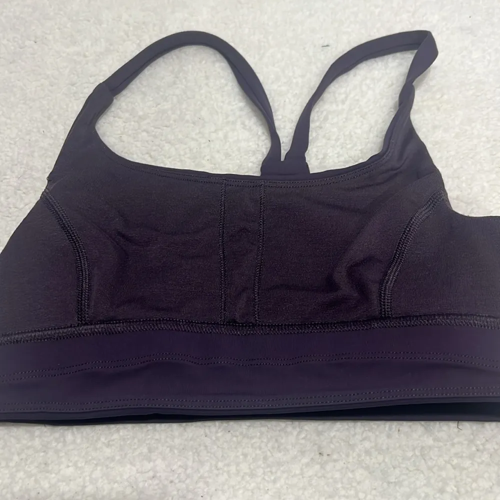 Lululemon purple sport bra size 4 - Image 3