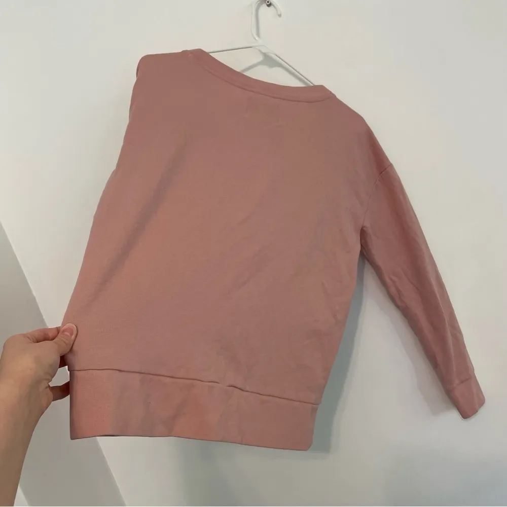 VICTORIA SPORT VICTORIA'S SECRET Blush Light Pink Spellout Crewneck Sweatshirt - Image 10