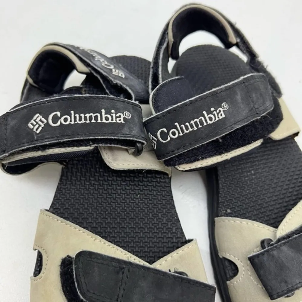 Columbia black hook & loop open toe sports sandals adjustable straps women sz 6 - Image 8