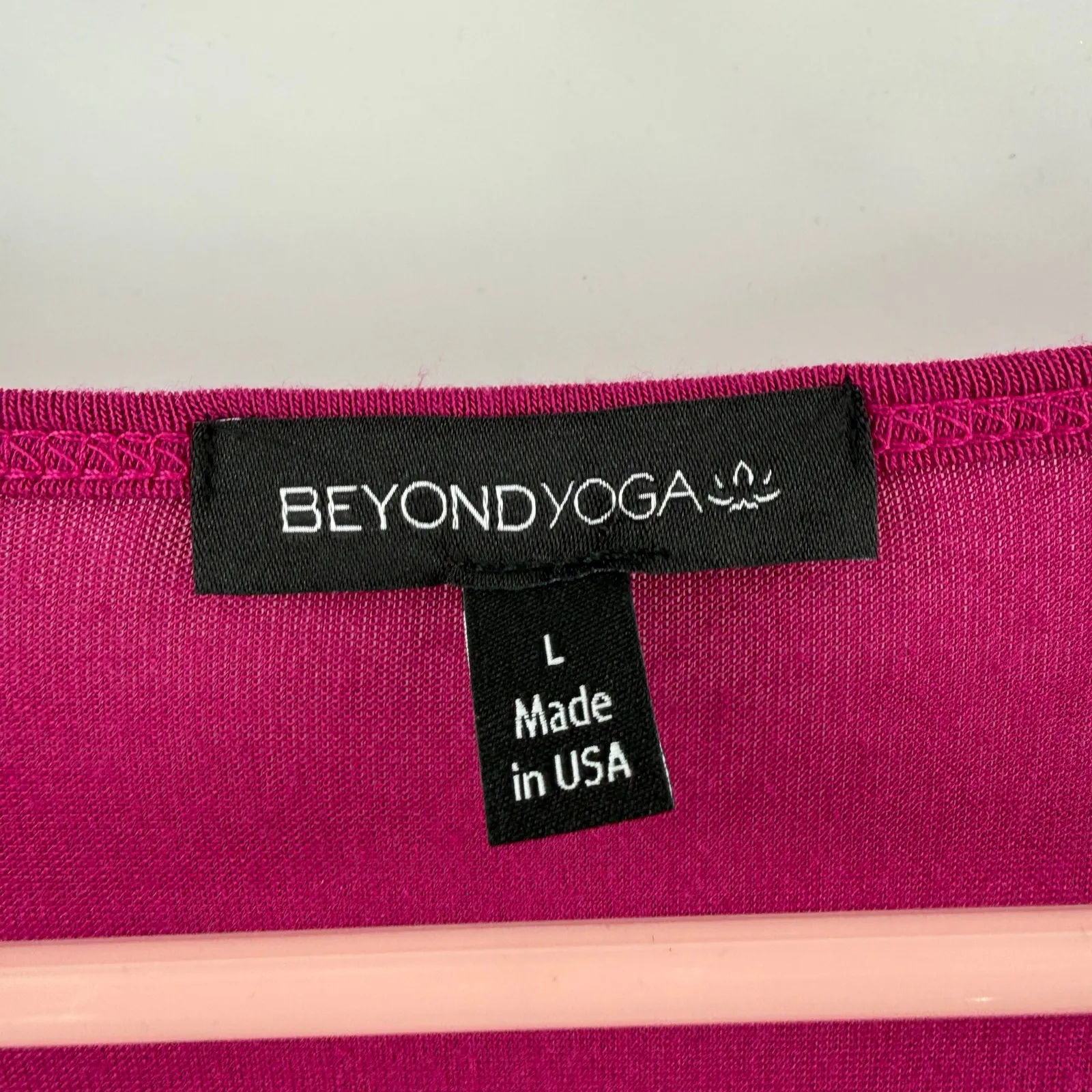 BEYOND YOGA Top Women’s Large Long Sleeve Pullover NWT Spandex Blend Casual Plum - Image 3