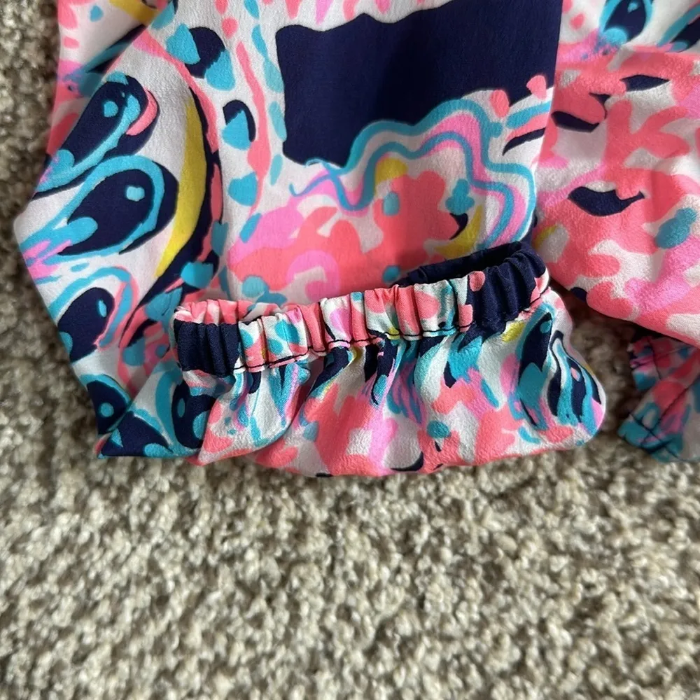 Lilly Pulitzer silk blouse - Image 6