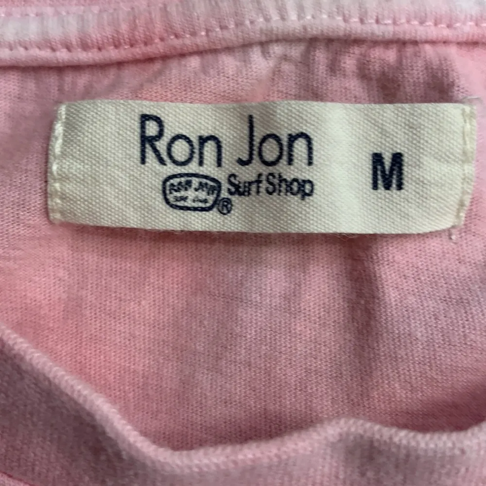 Surf Shop Tie Dye Pink Front Knot Crop Top Tee Size Medium - Image 10