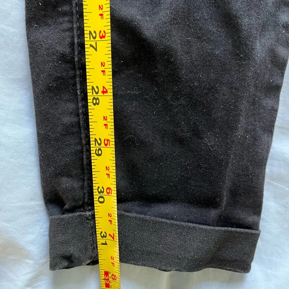 Wax Jean Butt I Love you black jeans - Image 8