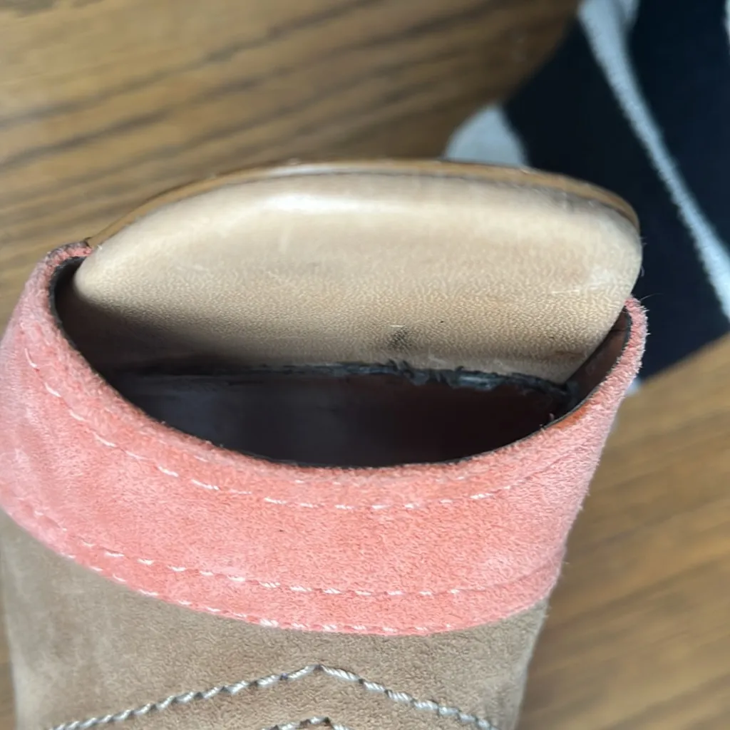 Cole Haan Tabby High Heel Open Toe Colorblock Slingback - Image 8