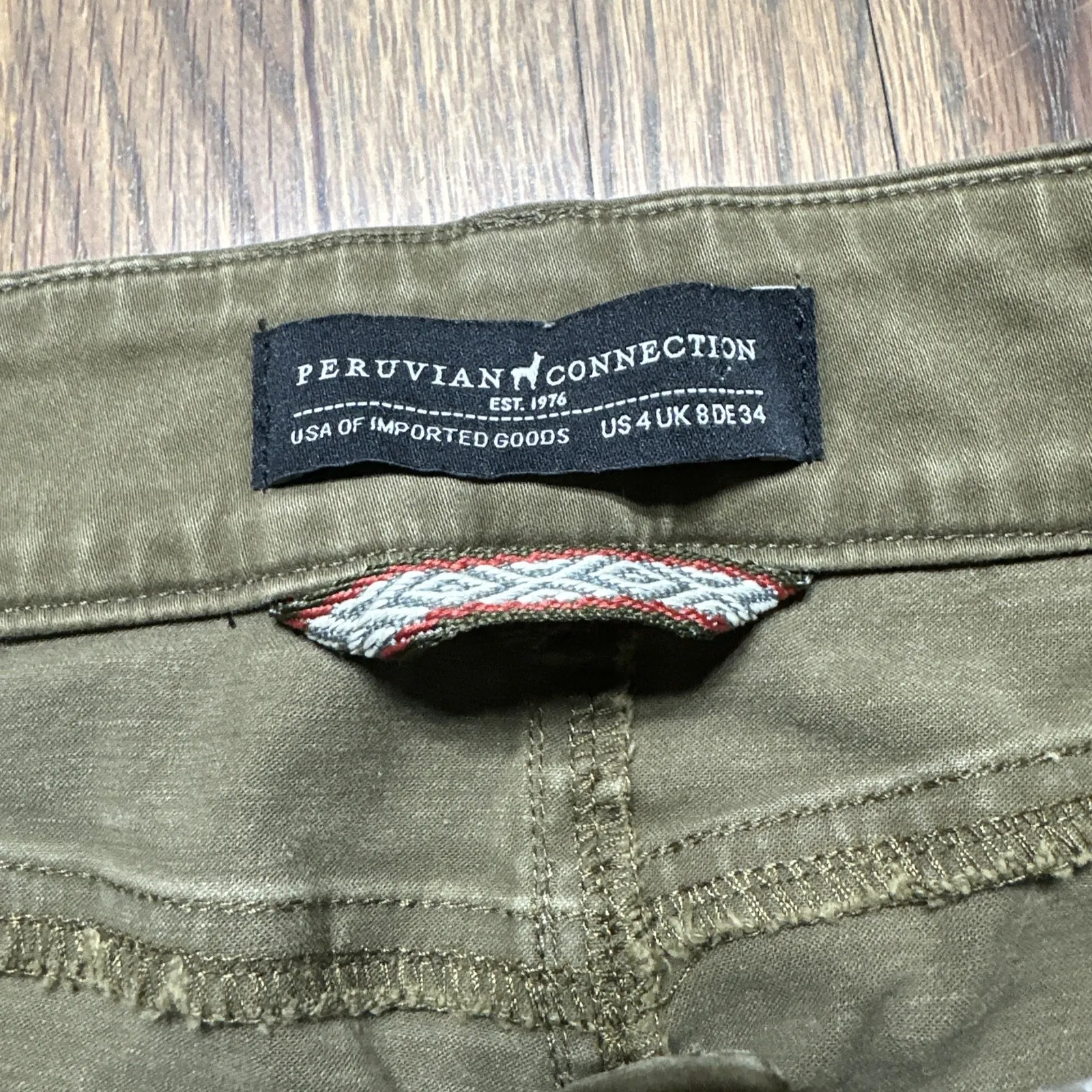 Peruvian Connection Motorcycle Trousers SZ US 4 Equestrian Horseback Riding Pant - Image 5