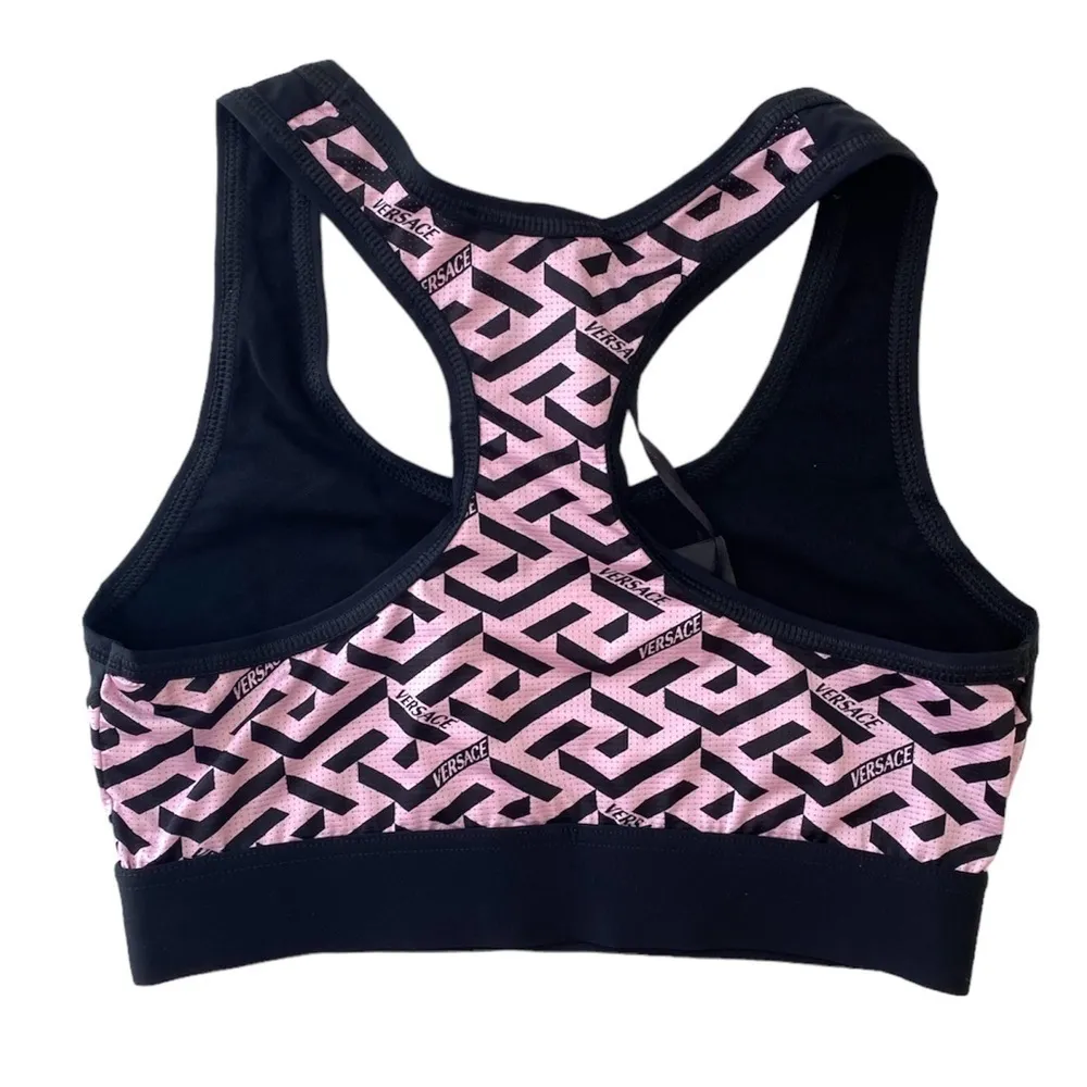 NWT Versace Greca Signature Accent Sports Bra - Image 8