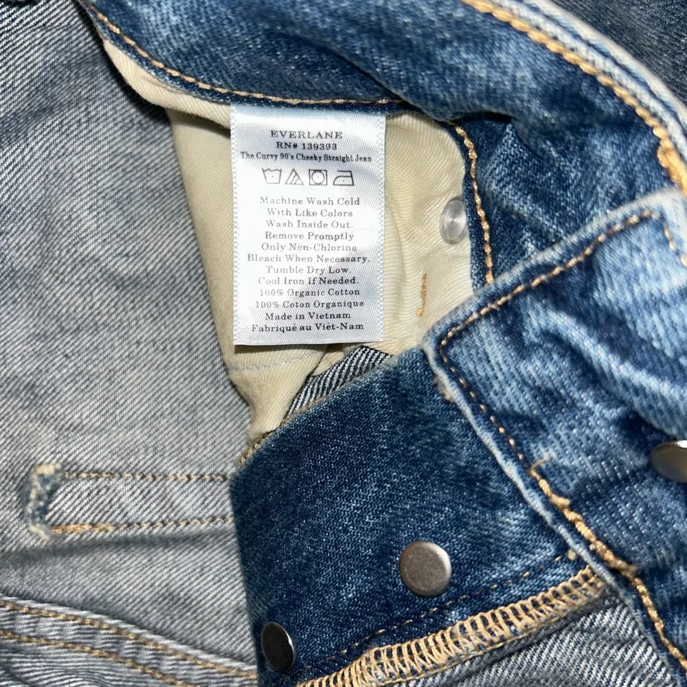 Everlane The Curvy 90s Cheeky Straight Jean Size 25 - Image 4