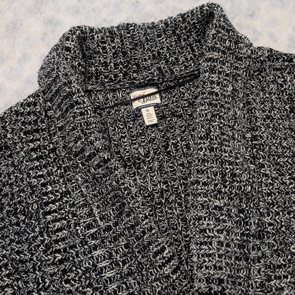 Vintage GH Bass Shawl Cardigan | Cozy Cabin - Image 8