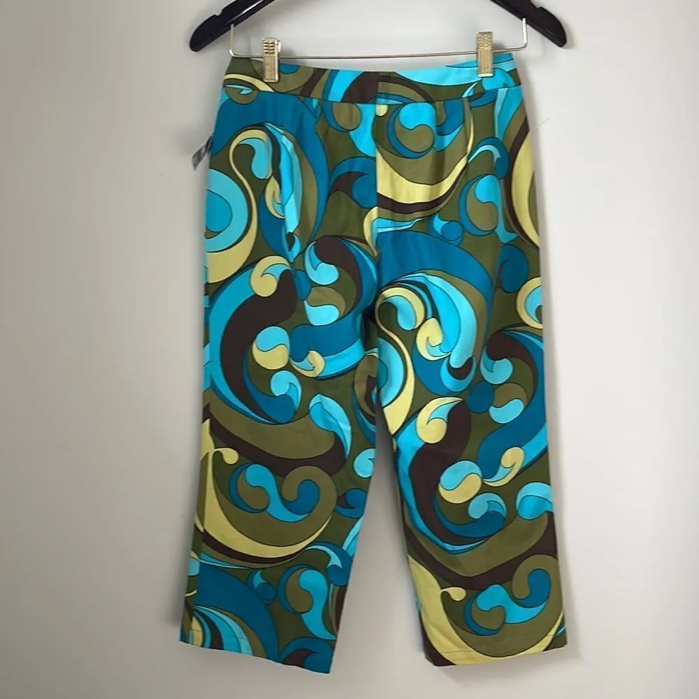 NWT Talbots Capri Pants. Size 4 P‎ Super fun pants!!! - Image 3