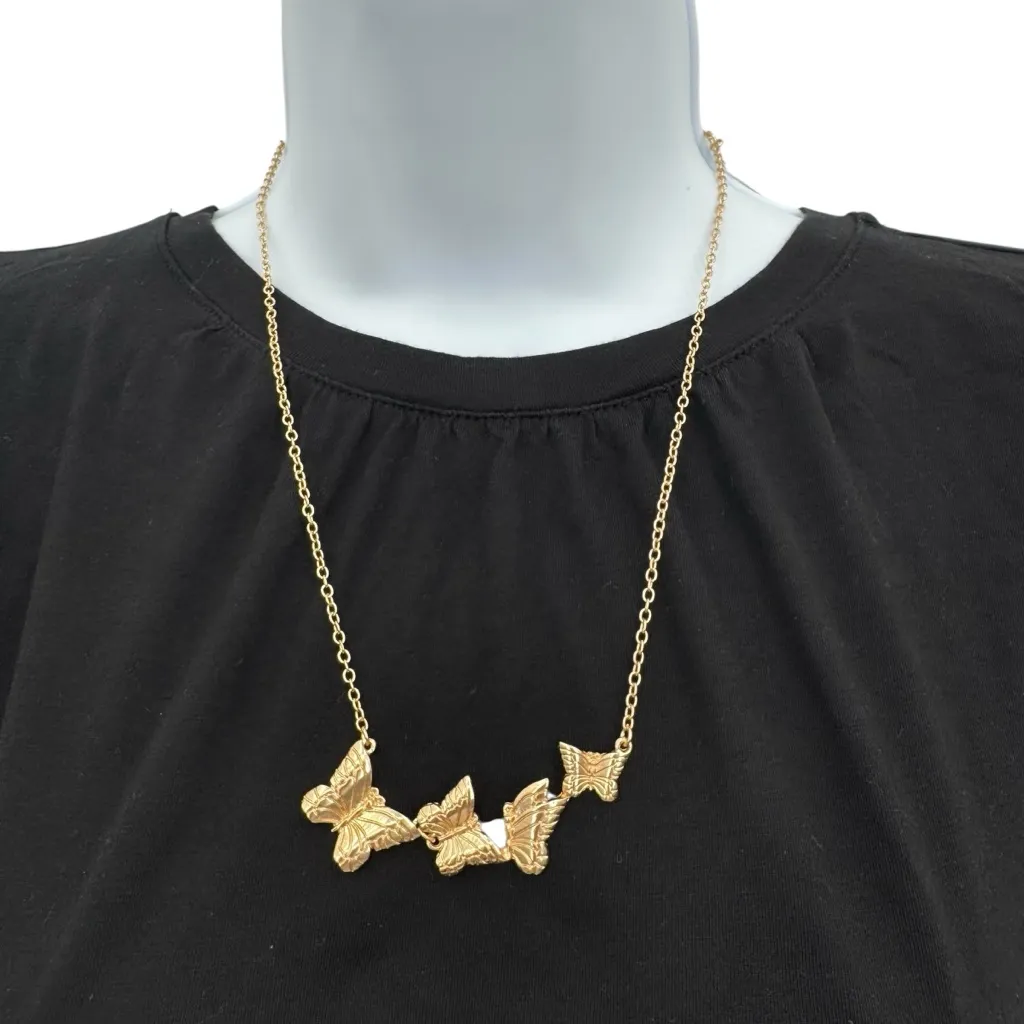 Patricia Nash Multi Butterfly Statement Necklace And Earrings - Image 3