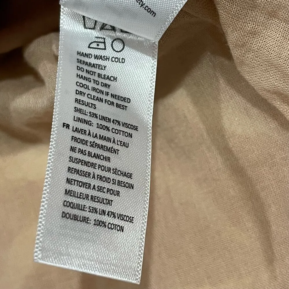 Amuse Society Regatta Woven Mini Wrap Dress - Coral Sands - Small - Image 15