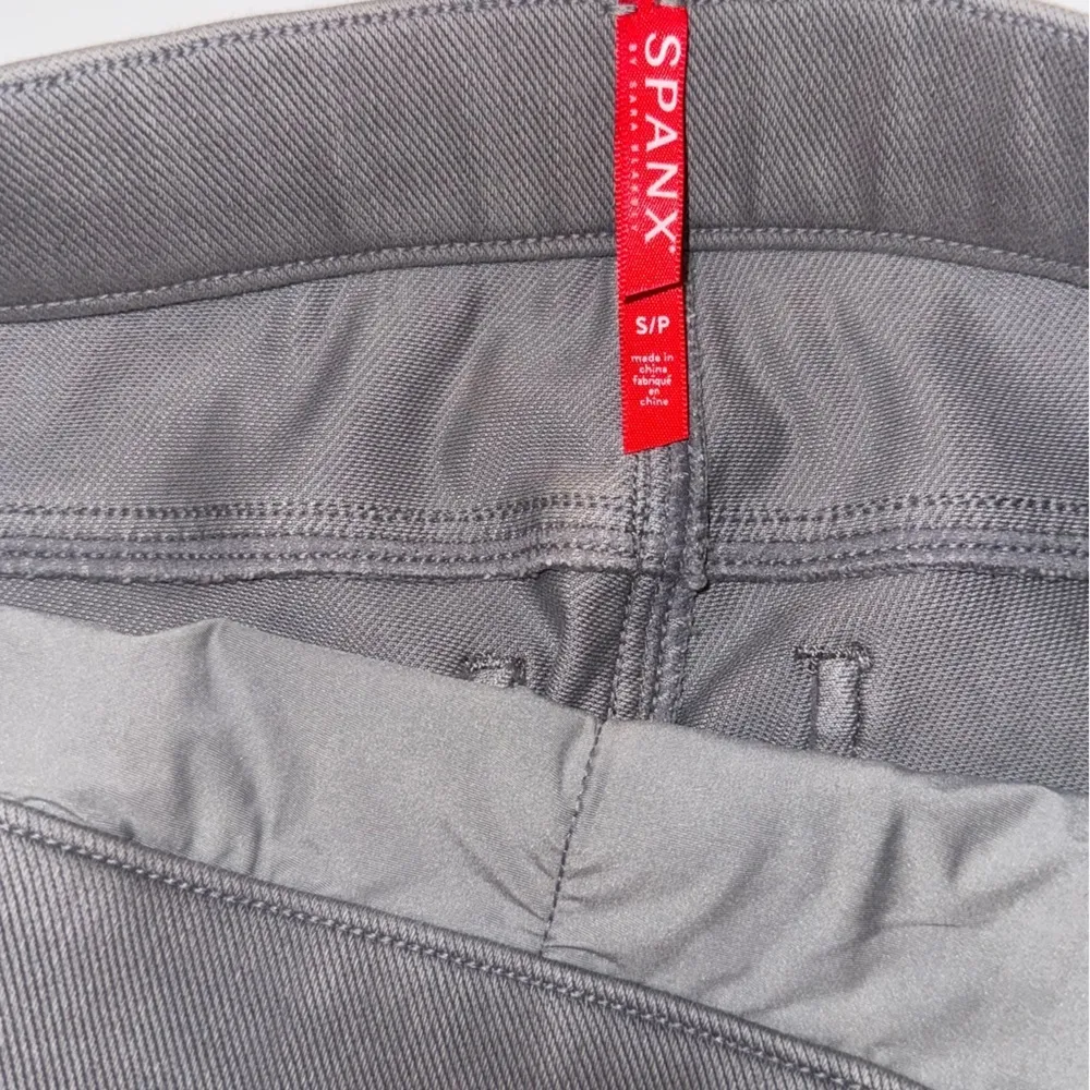 SPANX earthy taupe skinny Jean-ish Ankle leggings size small - Image 5