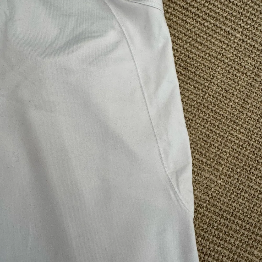 Alo yoga white workout racerback V neck tank top shirt sz s small 4 6 Lululemon - Image 3