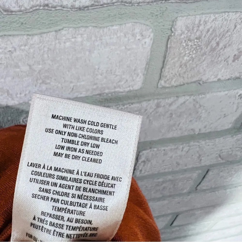 Anthropologie Maeve Enchantment Jumpsuit in Copper Size S - Image 13