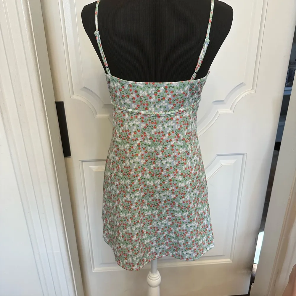 Altar’d State Strawberries Floral Spaghetti Strap Dress NWOT - Image 5