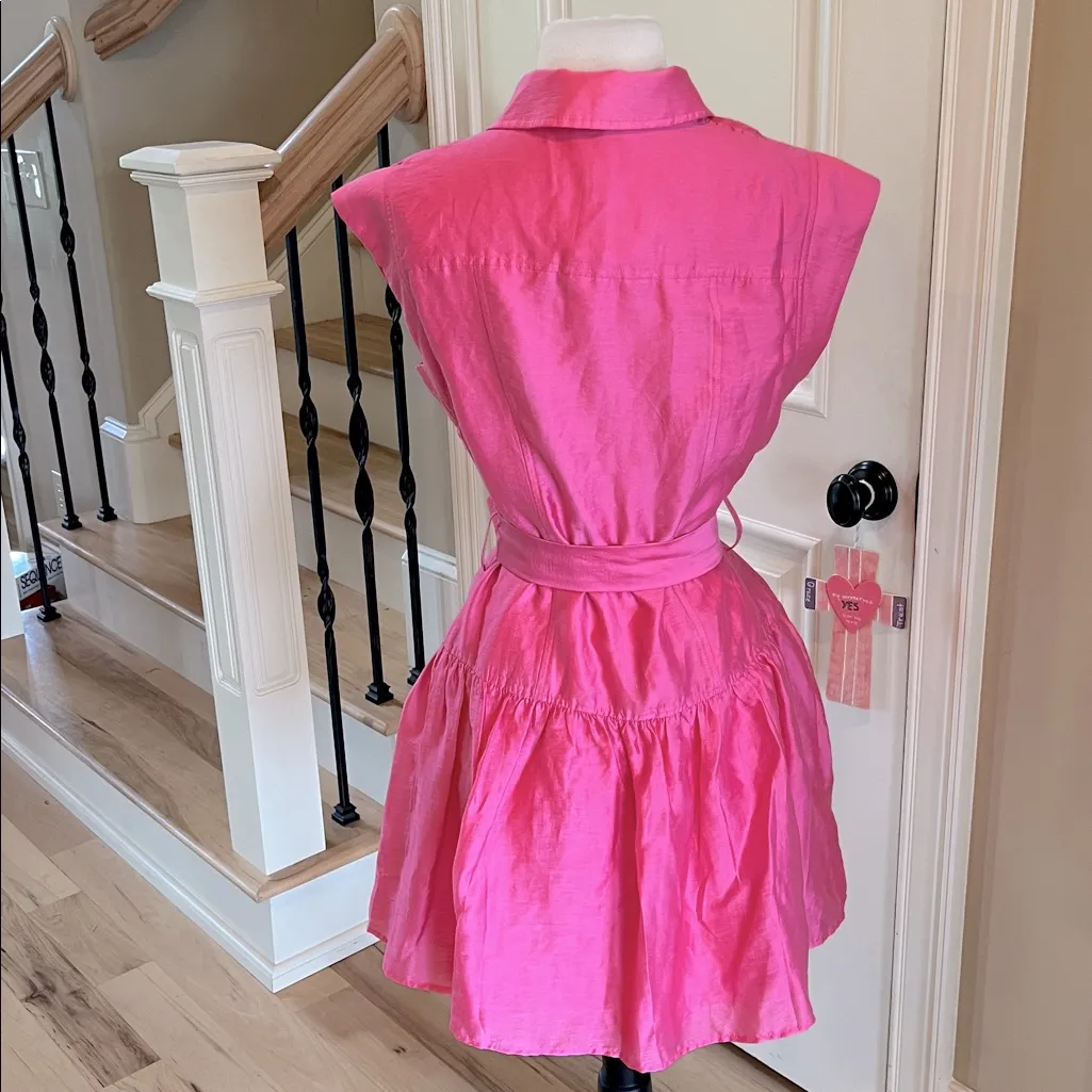 Avara Current Air Viviana Hot Pink Dress New with Tags Size XS - Image 6