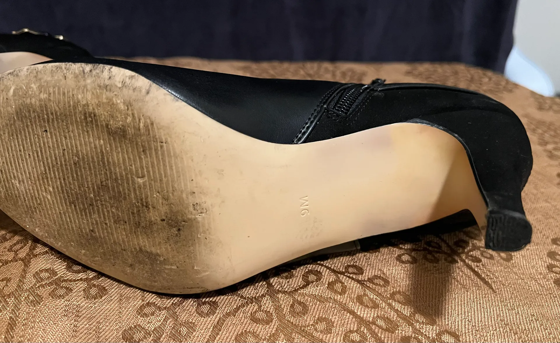 Black Ankle Bootie Fits Size 8.5 - Image 12