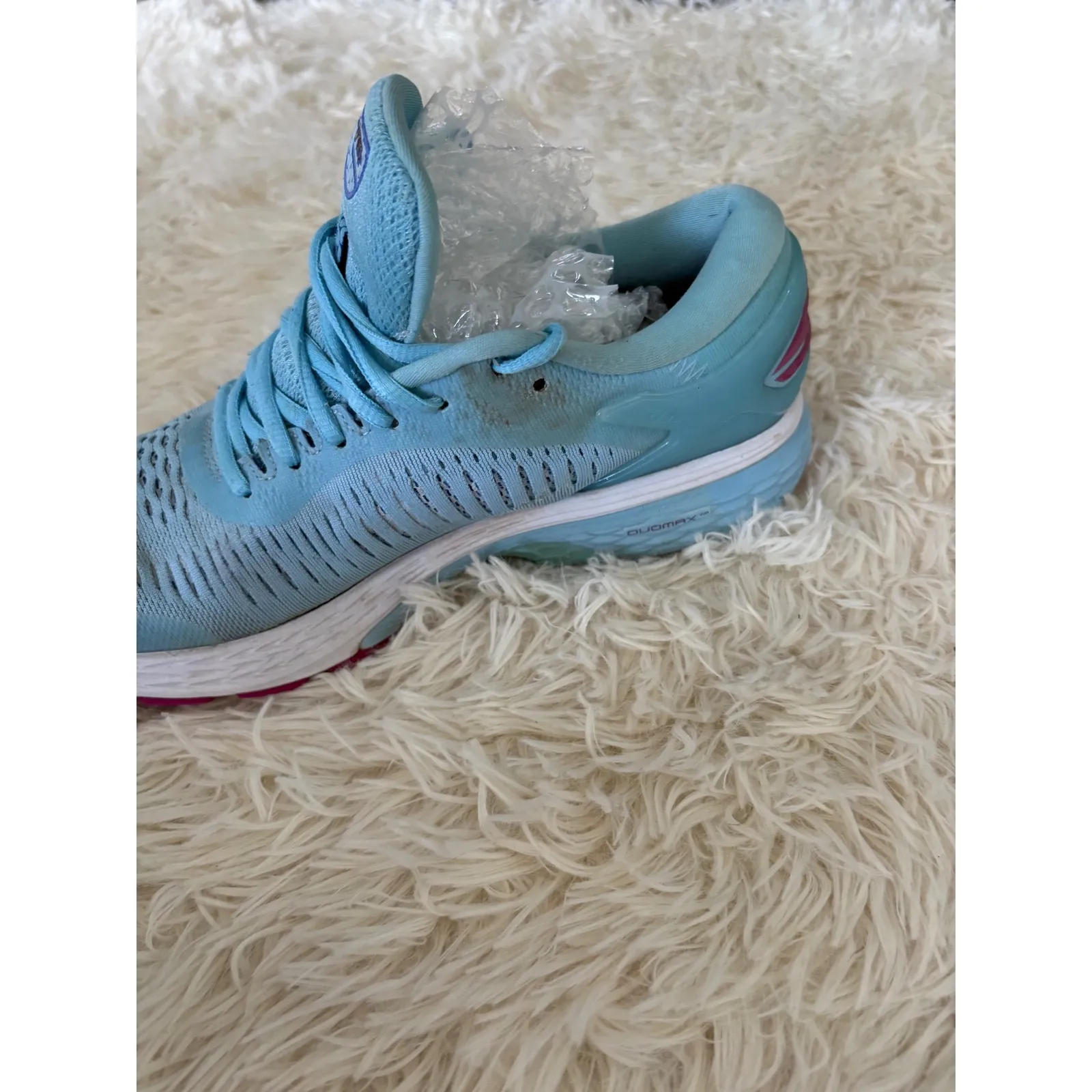 ASICS GEL-Kayano 25 Women's Running Shoes Blue Purple‎ Size 8 - Image 4