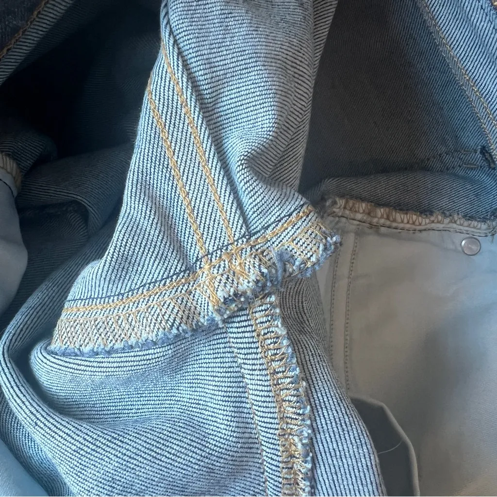 Everlane The Curvy Way High Skinny Jeans 28 Crop Medium Washed Blue B13 - Image 9