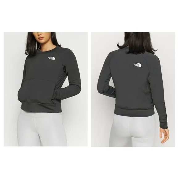 The North Face Black Logo Ventrix LT Hybrid Pullover Sweatshirt Women’s Size SP - Image 2