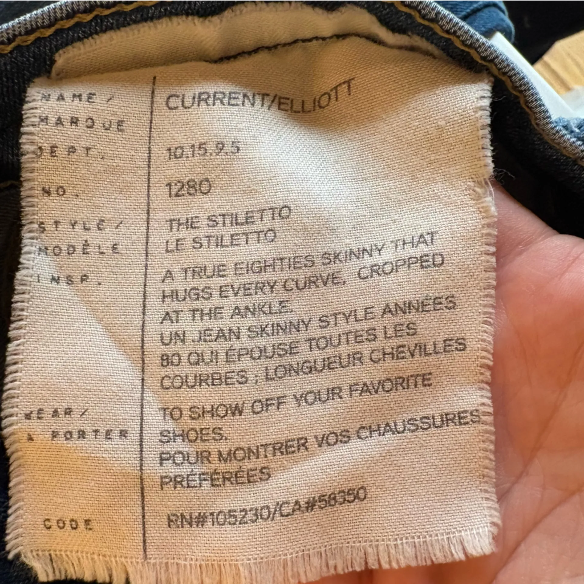 Current Elliot the stiletto‎ powell jeans  26 - Image 5
