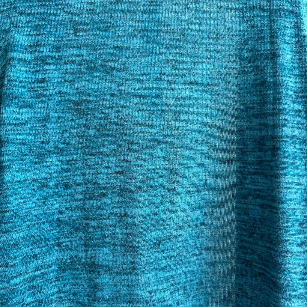 Lularoe Teal Blue Duster Open Front Vest Longline Layering Cardigan Small Kimono - Image 9