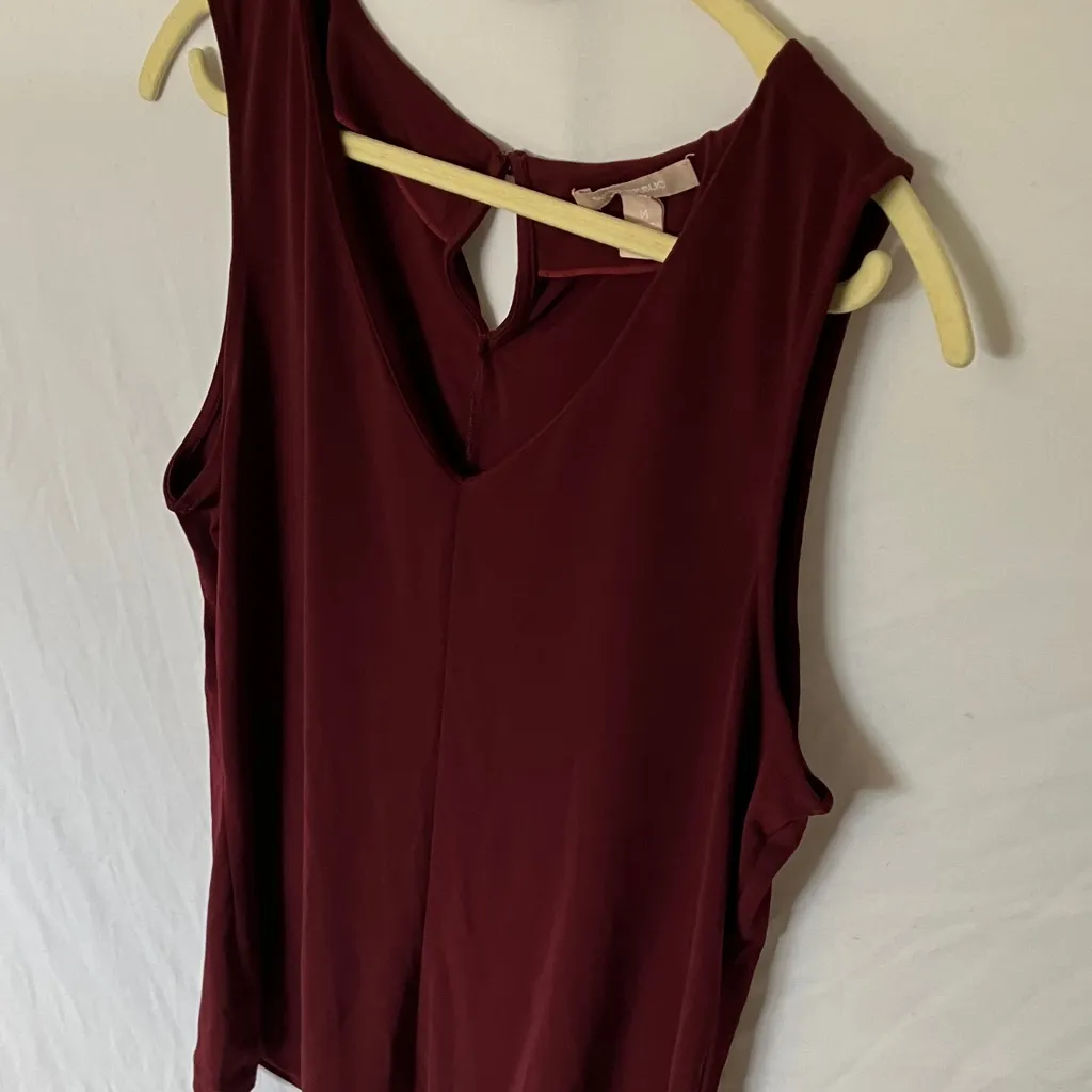 Banana Republic: Maroon Tank Top- M - Image 12