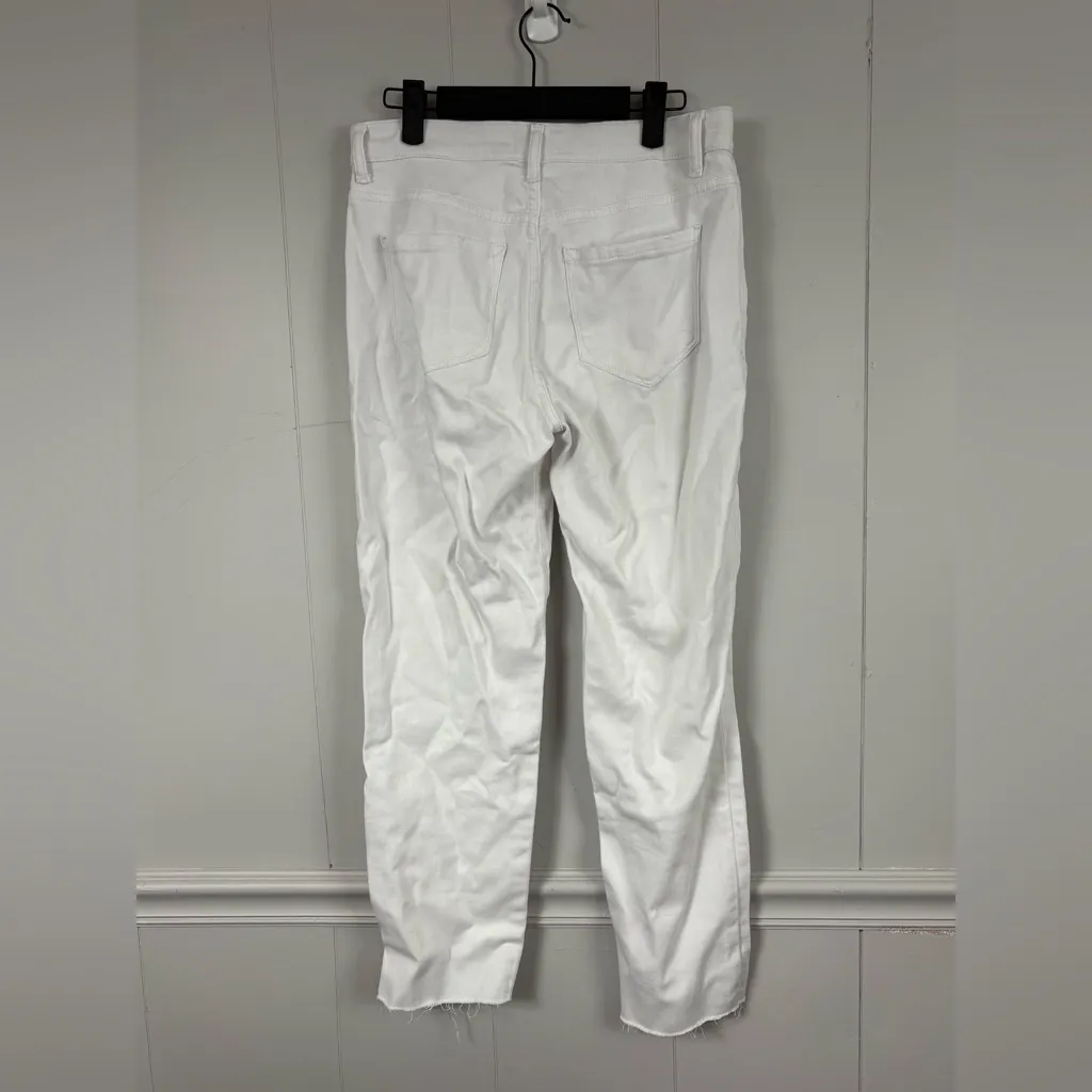 Kenzie Jeans Vintage Luxe The Slim White Denim Jeans 4/27 Casual Basic Everyday - Image 2
