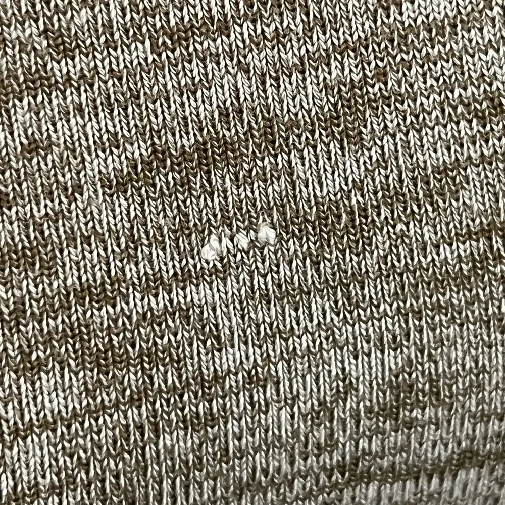 LOGO by Lori Goldstein Wide Leg Crop Gaucho Lounge Pants | Oatmeal | Medium - Image 4