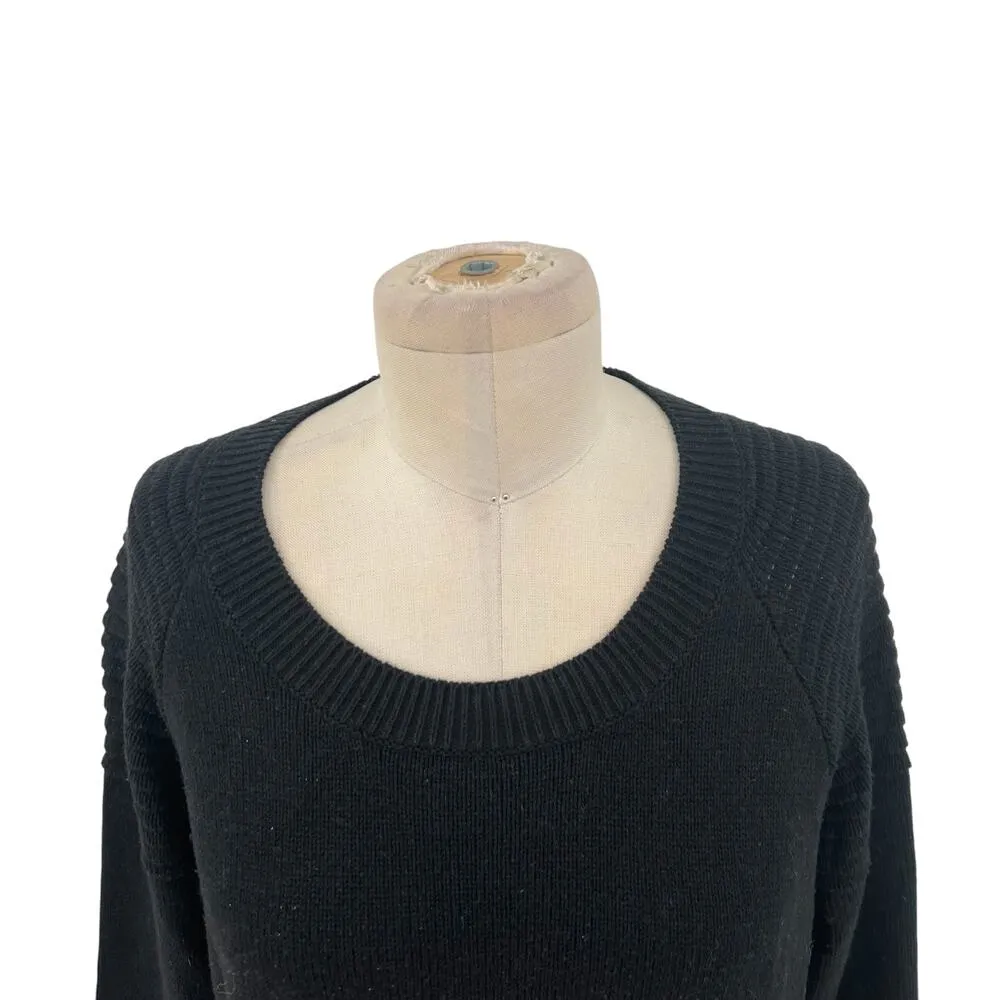 Generation Love Black Sweater with Side Buckle Detail Size‎ Medium - Image 2