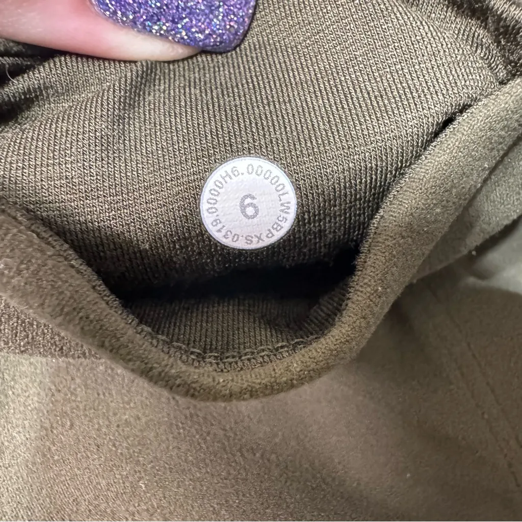 Lululemon Align High Rise Jogger Pants Dark Olive Green Size 6 - Image 11