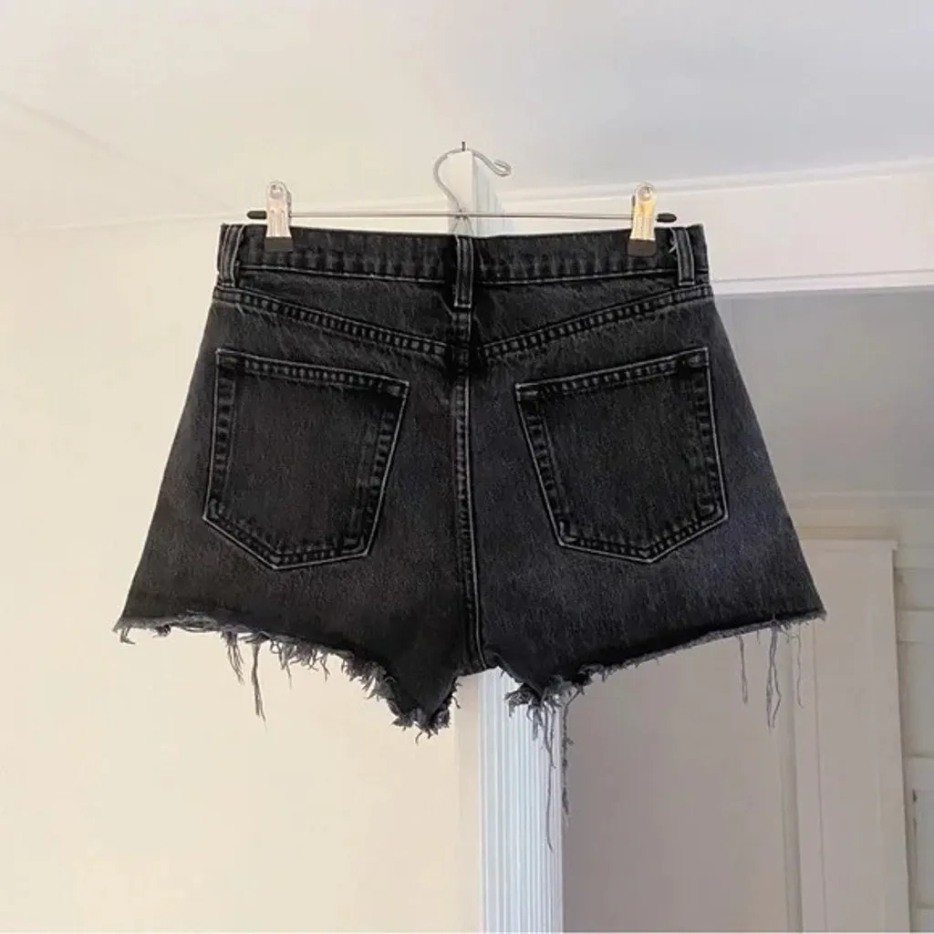 Reformation Jeans Dixie High Rise Jean Short in Pacific Size 28 Retail $78 - Image 6