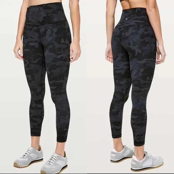 Align Pant II 25” Incognito Camo Multi Gray Black Leggings 4 - Image 2