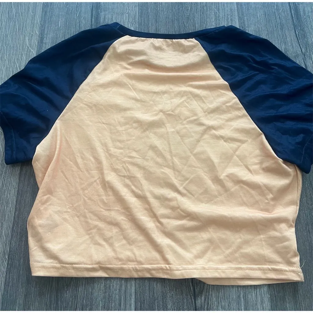 Harry Potter Hogwarts Crest Raglan T-Shirt Unisex 3/4‎ Sleeve L - Image 5