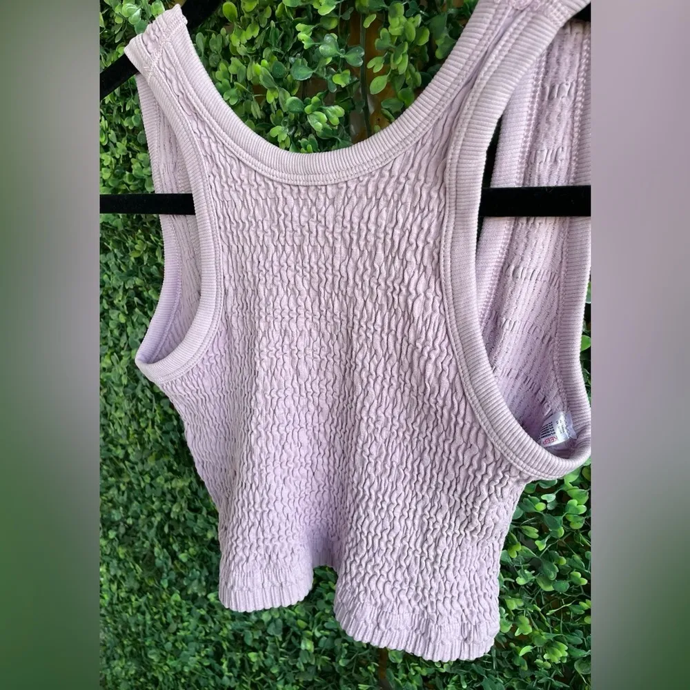 NWT -  Out From Under Seamless Textured Bra Top | Lavender | XL - Image 3