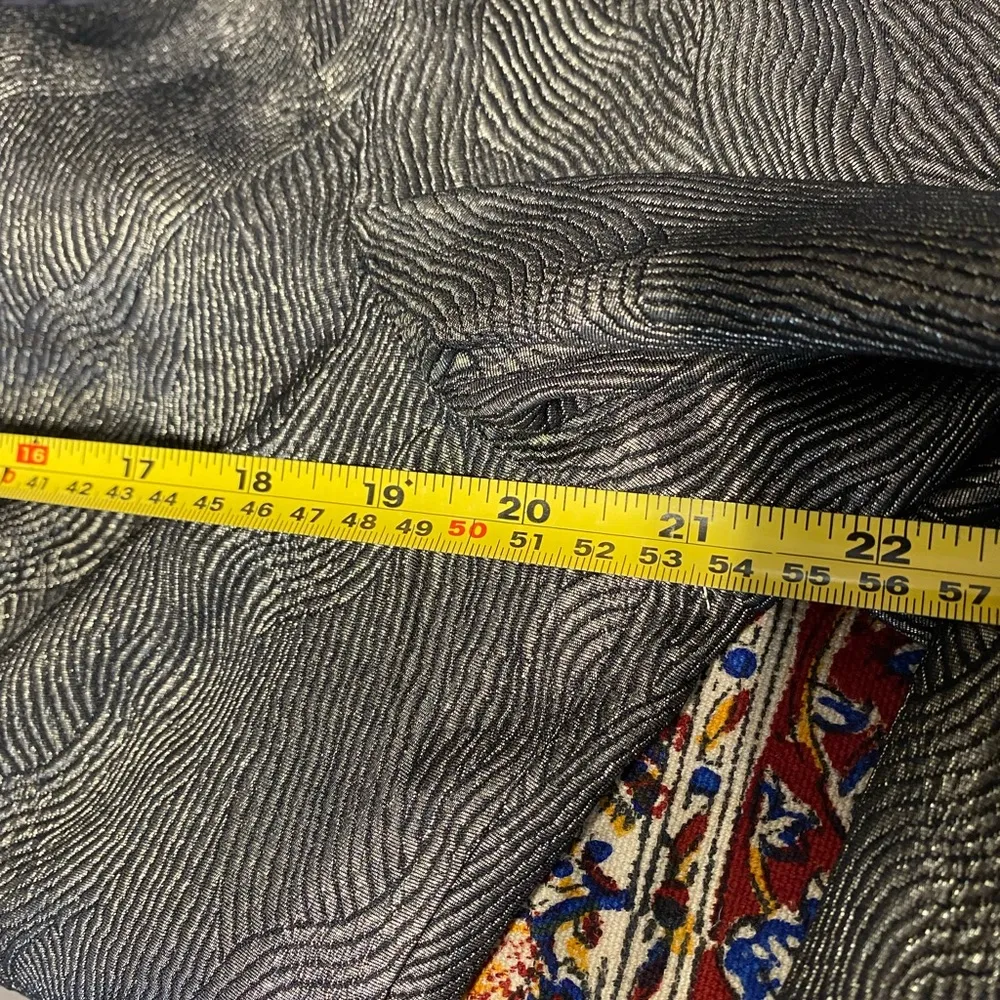 Escada for Neiman Marcus Black and gold lined blazer jacket - Image 3