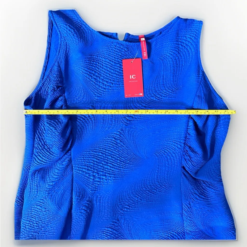 IC Collection‎ Women’s Size XXL Wave Textured Sleeveless A - Image 9