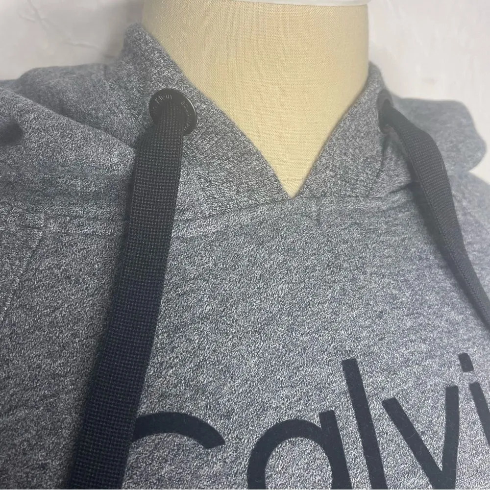Calvin Klein Performance Cozy Pullover Hoodie Medium Chunky Drawstring - Image 4