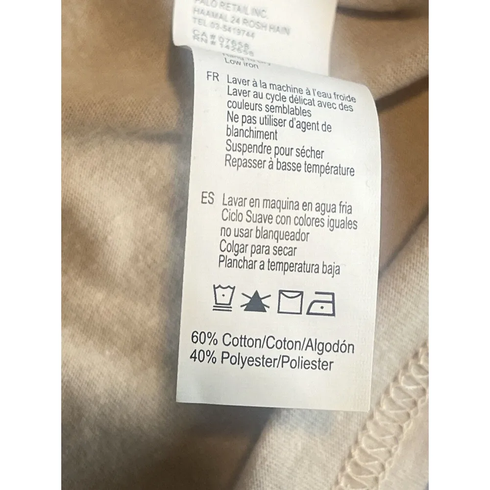 Charlotte Russe T-Shirt Women's S Beige Texas Rodeo Cowboy Tee Short Sleeve NEW - Image 7