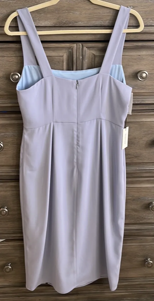 Babaton 90s Slip Dress, Light Blue/Purple - Image 11