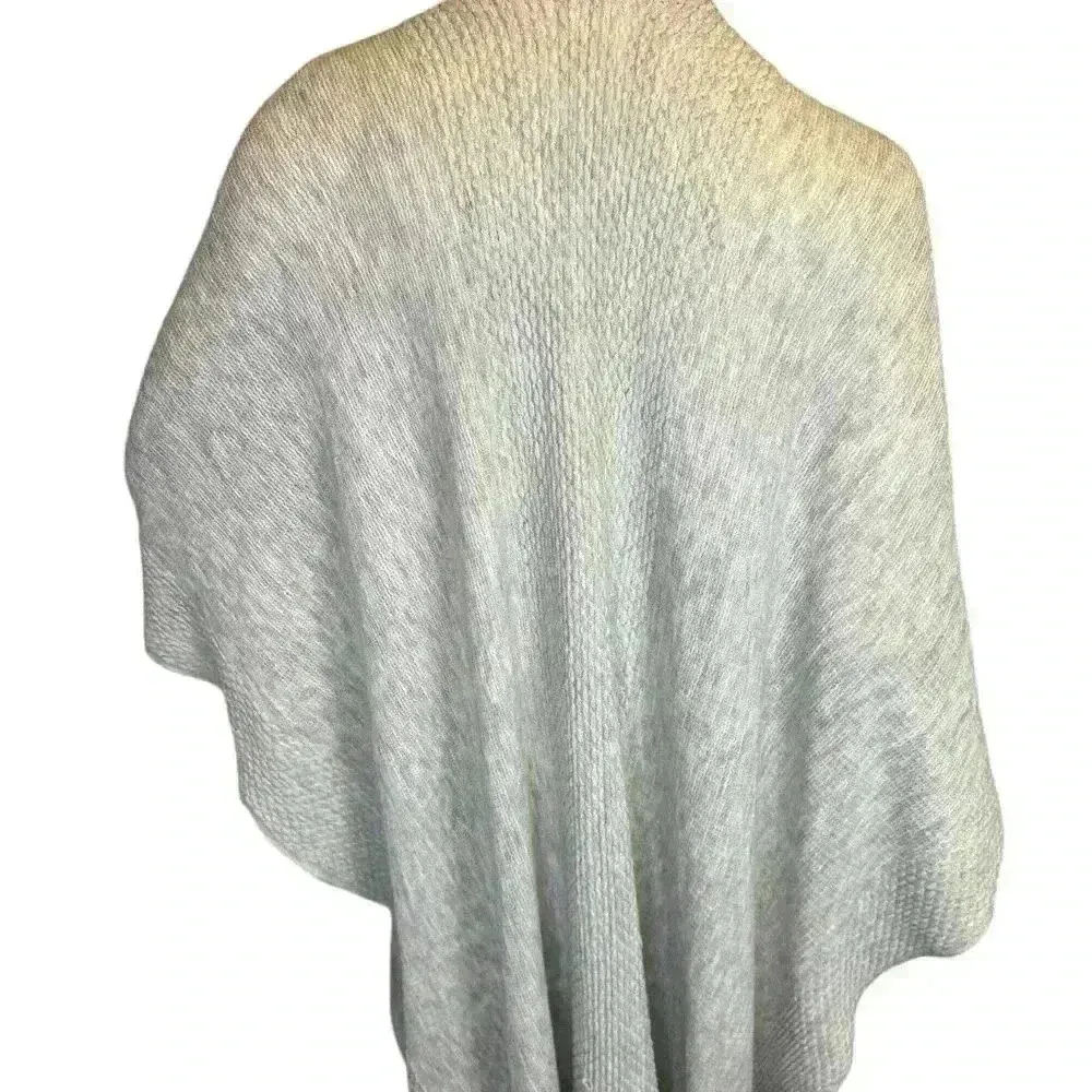 Gently Fawn Hetmosa Cardigan/Poncho Fringe Shawl Wrap soft feel. - Image 10