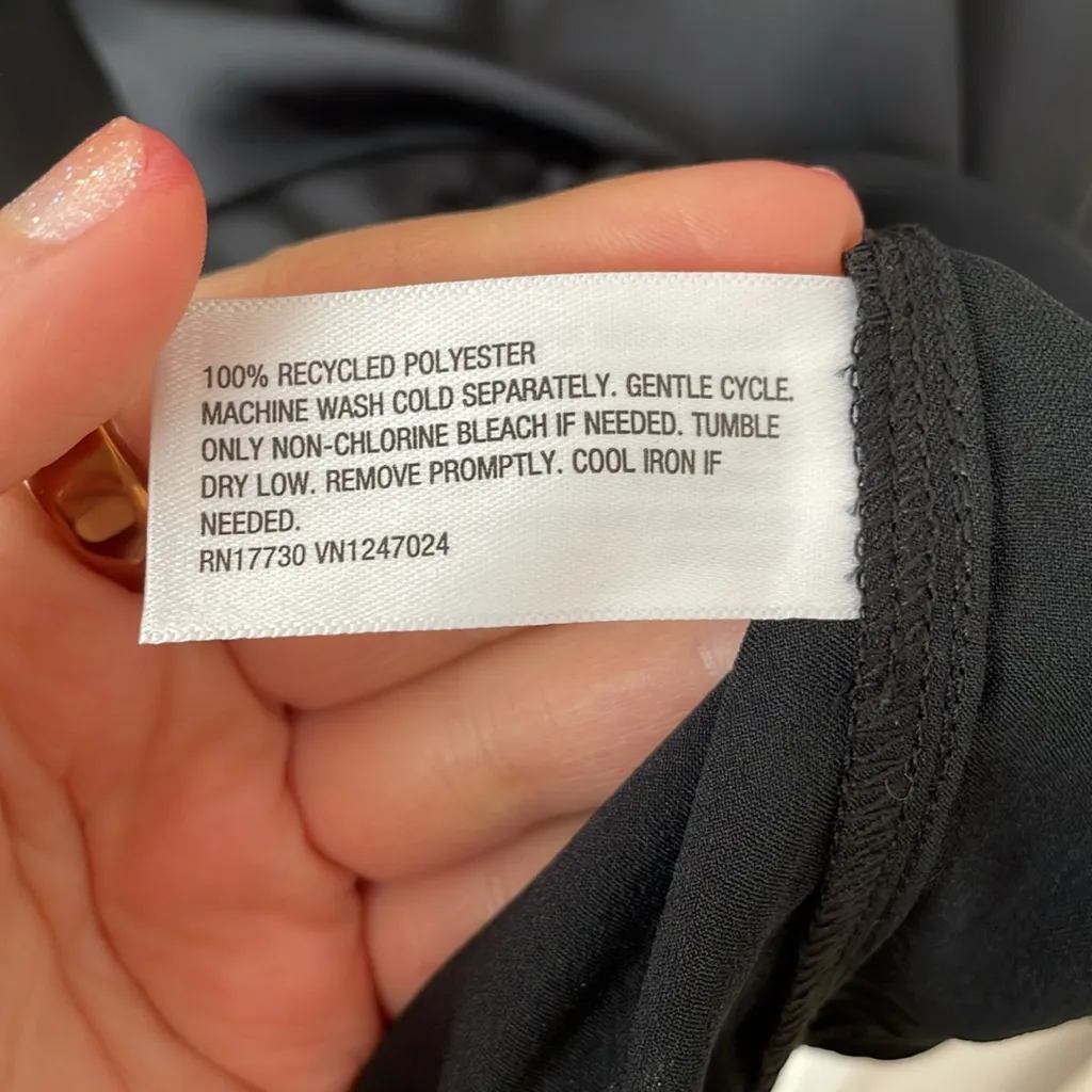 A new day short sleeve satin blouse - Image 7