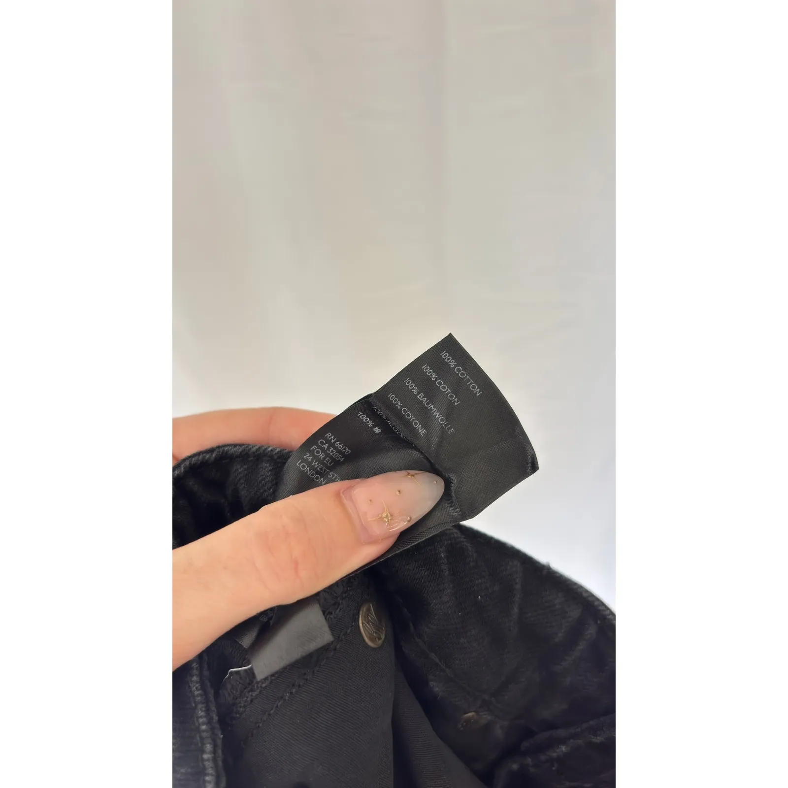 We The Free Black Distressed Ripped High Rise Straight Leg Jeans‎ Women's - Image 10