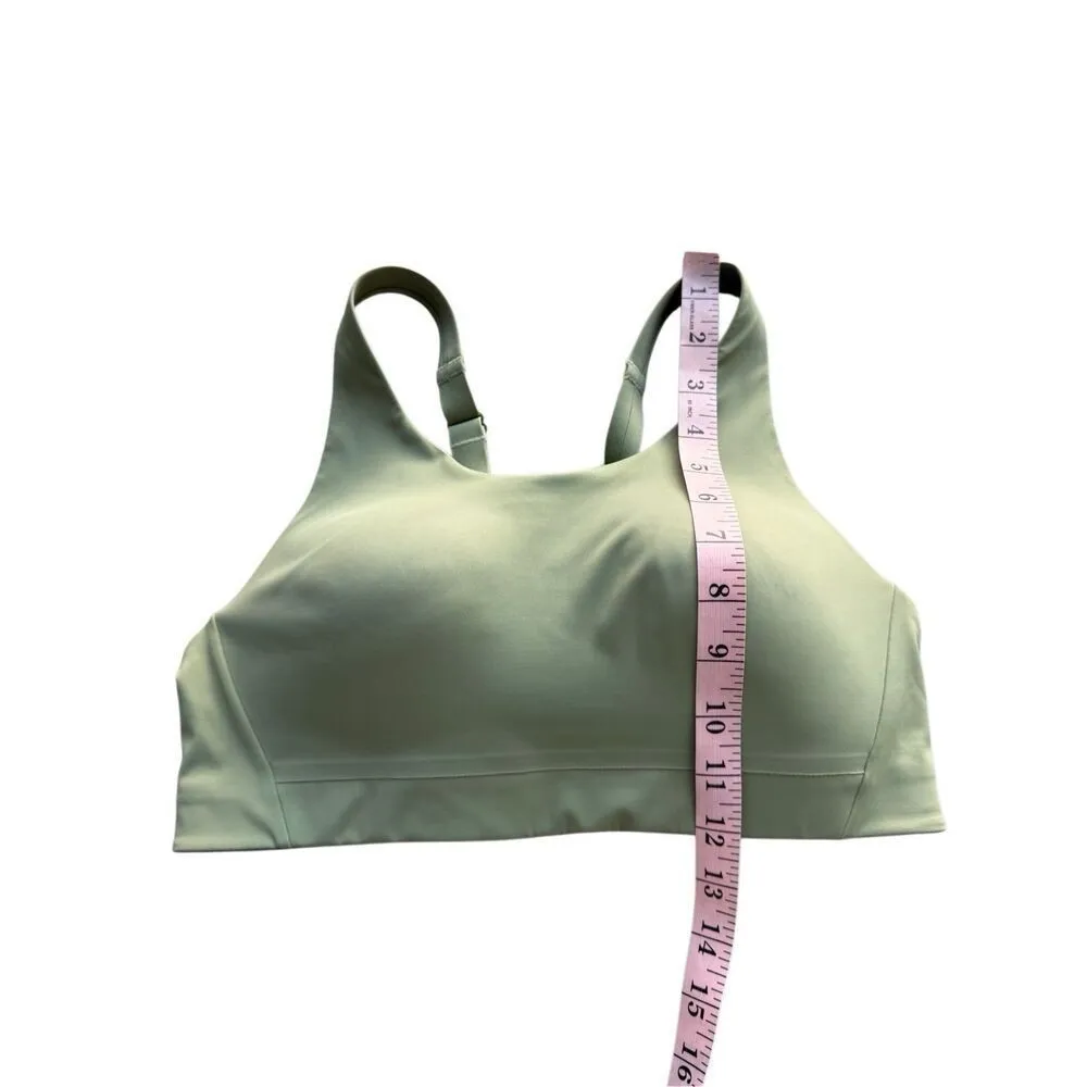Athleta  Women’s Advance Bra In Eucalyptus Olive Size 34C - Image 8