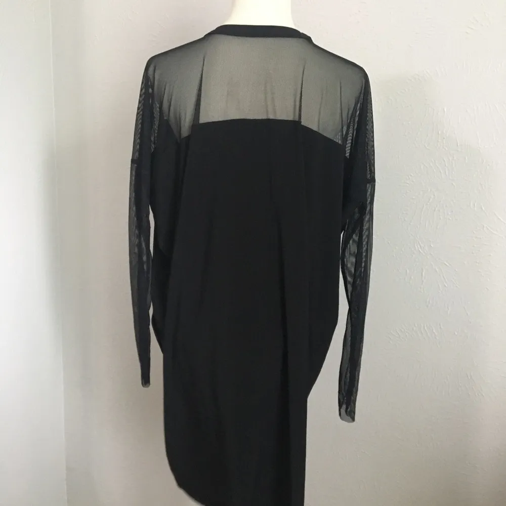 KAMALIKULTURE by Norma Kamali illusion top dress Sz small - Image 6